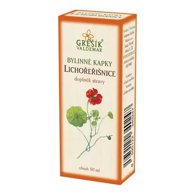 Grešík Bylinné kapky Lichořeřišnice 50ml