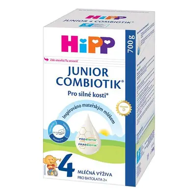 HiPP 4 Junior Combiotik mléčná výživa 700g - balení 3 ks