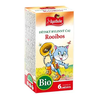 Apotheke Dětský čaj BIO rooibos běžné pití 20x1.5g