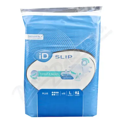 KALHOTKY ABSORPČNÍ ID SLIP LARGE PLUS BOKY 115-155CM,2390 ML,PRODYŠNÉ,15KS