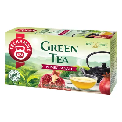 TEEKANNE Green Tea Pomegranate 20x1.75g