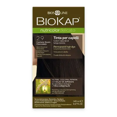 BIOKAP Barva na vlasy 2.9 kaštanovo čokoládová tmavá 140ml