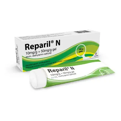 REPARIL N 10MG/G+50MG/G GEL 100G