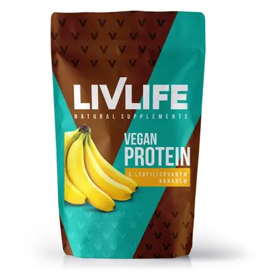 LIVLIFE Vegan Protein s lyof.banánem 245g