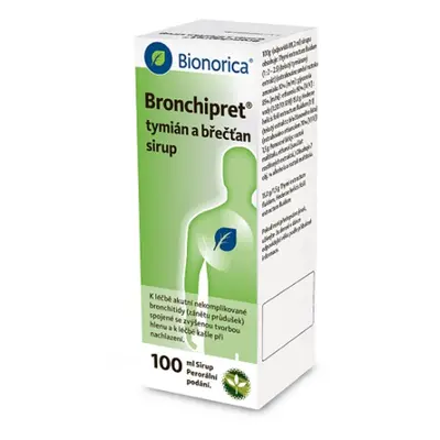 Bronchipret Sirup tymián a břečťan 100ml