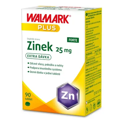 Walmark Zinek Forte 25mg tbl.90