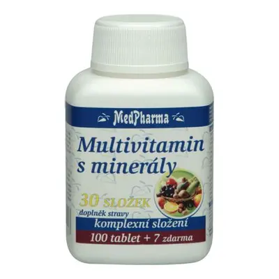 MedPharma Multivitamín s minerály 30 složek tbl.107