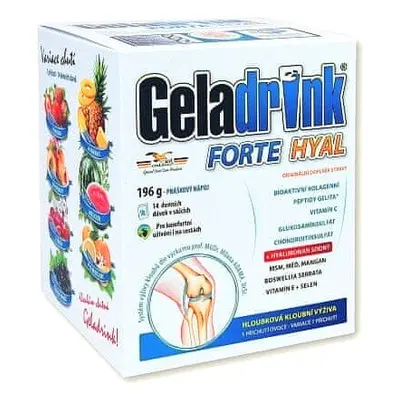 Geladrink FORTE HYAL nápoj 7 příchutí 14x14g