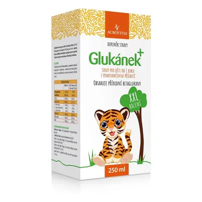 Glukánek+ sirup pro děti 250ml