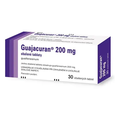 GUAJACURAN 200MG TBL OBD 30