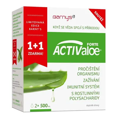 Barnys ACTIValoe FORTE 2x500ml limitovaná edice