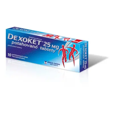 DEXOKET 25MG TBL FLM 10 II