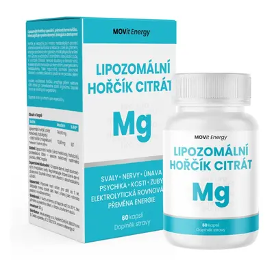 MOVit Lipozomální Hořčík Citrát cps.60