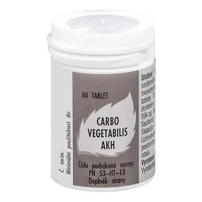 AKH Carbo vegetabilis 60 tablet