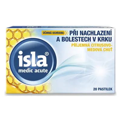 Isla Medic Acute citrus-med 20 pastilek