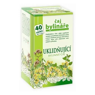 Čaj Bylináře Uklidňující 40x1.6g