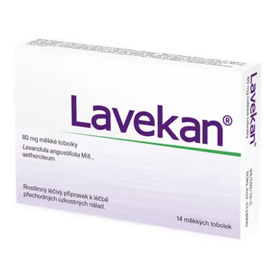 LAVEKAN 80MG CPS MOL 14