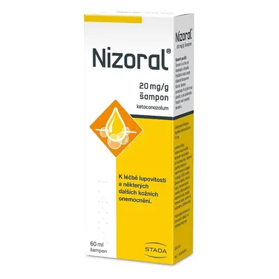 NIZORAL 20MG/G šampon k léčbě lupovitosti 60ML