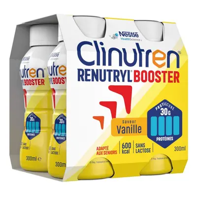 CLINUTREN RENUTRYL BOOSTER VANILKA perorální roztok 4X300ML