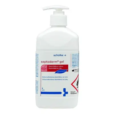 Septoderm gel s dávkovačem 500ml schülke