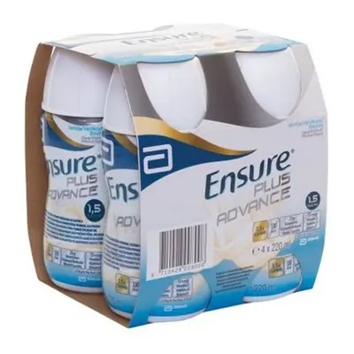 ENSURE PLUS ADVANCE VANILKOVÁ PŘÍCHUŤ POR SOL 4X220ML