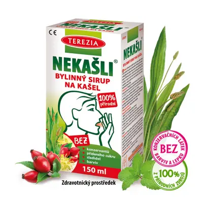 TEREZIA NEKAŠLI bylinný sirup na kašel 150ml