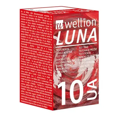 Wellion LUNA testovací proužky kyseli.močová 10ks