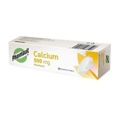 CALCIUM PHARMAVIT 500MG TBL EFF 20