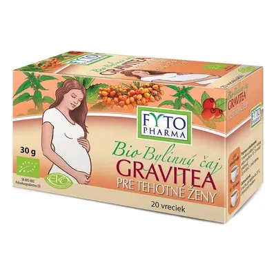 Fytopharma GRAVITEA BIO Bylinný čaj pro těhotné 20x1.5g