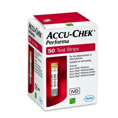 PROUŽKY DIAGNOSTICKÉ ACCU-CHEK PERFORMA 50 INZULÍNOVÝ REŽIM,50KS