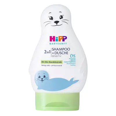 HiPP BABYSANFT šampon vlasy a tělo LACHTAN 200ml