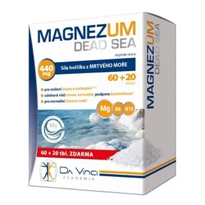 Magnezum Dead Sea Da Vinci Academia tbl.60 + 20