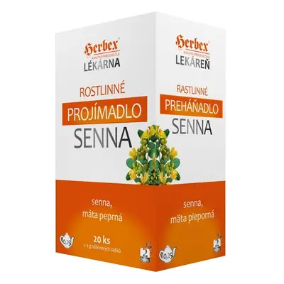 HERBEX lékárna Rostlin.projímadlo SENNA n.s.20x2g