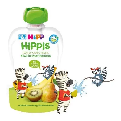 HiPP Hippis Hruška-Banán-Kiwi BIO 6m 100g