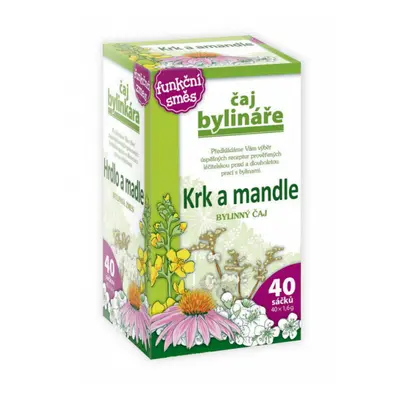 Čaj Bylináře Krk a mandle 40x1.6g