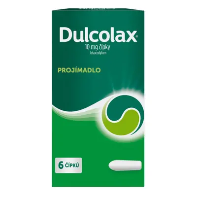 DULCOLAX 10MG SUP 6