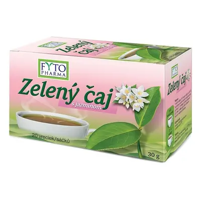 Zelený čaj s jasmínem 20x1.5g Fytopharma