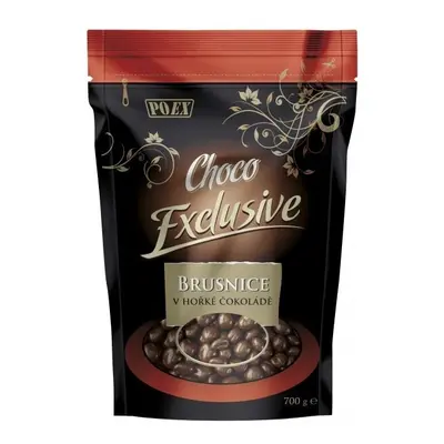 POEX Choco Exclusive Brusnice v hořké čoko.700g