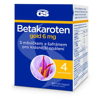 GS Betakaroten gold 6mg cps.90+45