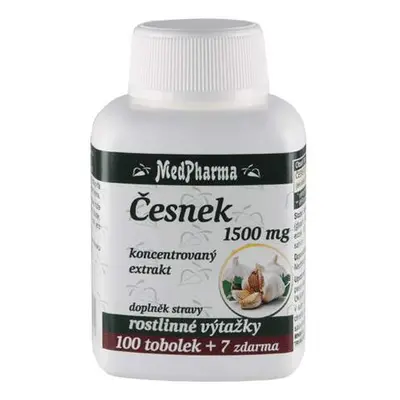 MedPharma Česnek 1500mg tob.107