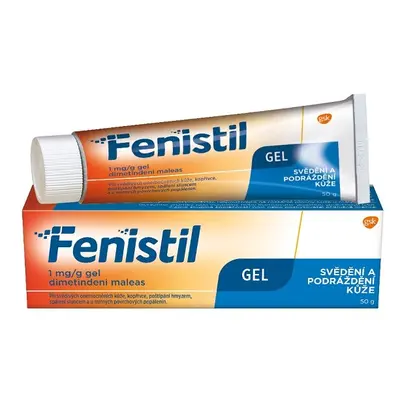 Fenistil gel 1mg/g při svědění pokožky 50G