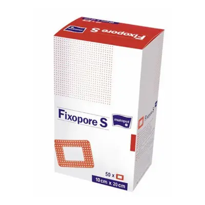 Fixopore S sterilní náplast 10x20cm 50ks