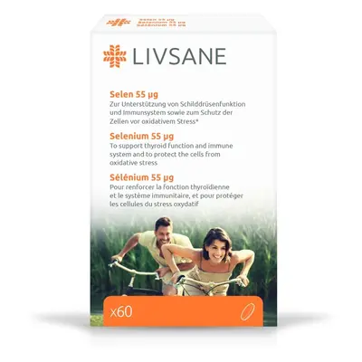 LIVSANE Selen 55mcg 60 mini-tablet