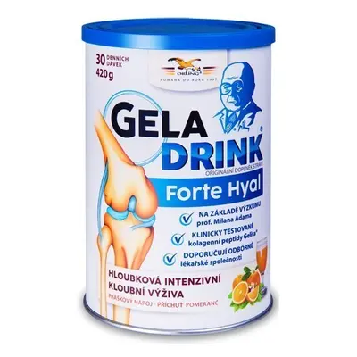 Geladrink FORTE HYAL práškový nápoj pomeranč 420g