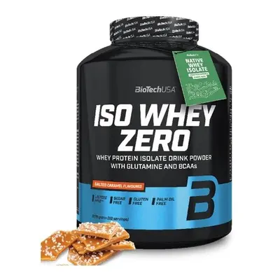 BioTech Iso Whey Zero 2270g slaný karamel