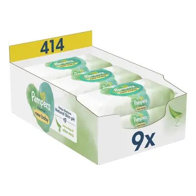 Pampers Harmonie New baby Aloe Vera 9x46 ks