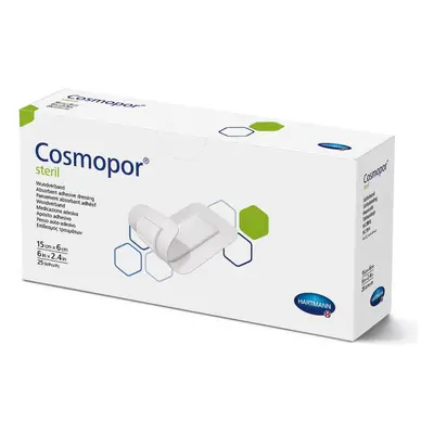 NÁPLAST HYPOALERGENNÍ COSMOPOR STERILNÍ 6X10CM,S POLŠTÁŘKEM,1KS