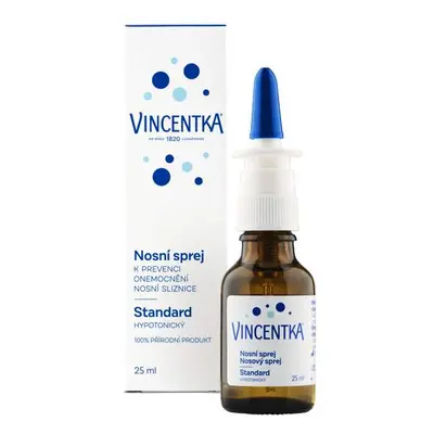 Vincentka nosní sprej STANDARD hypotonický 25ml