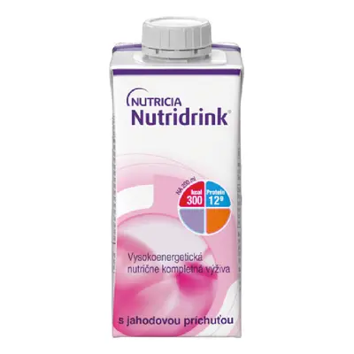 NUTRIDRINK S PŘÍCHUTÍ JAHODOVOU 1x200 ml