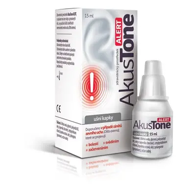 AkusTone ALERT ušní kapky 15ml